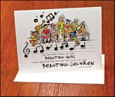 Beautiful Music Beautiful Children Set of 10 Note Cards